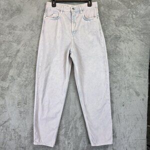 Isabel Etoile Marant Corsy Jeans Womens 40 Light Wash High Rise Tapered Denim